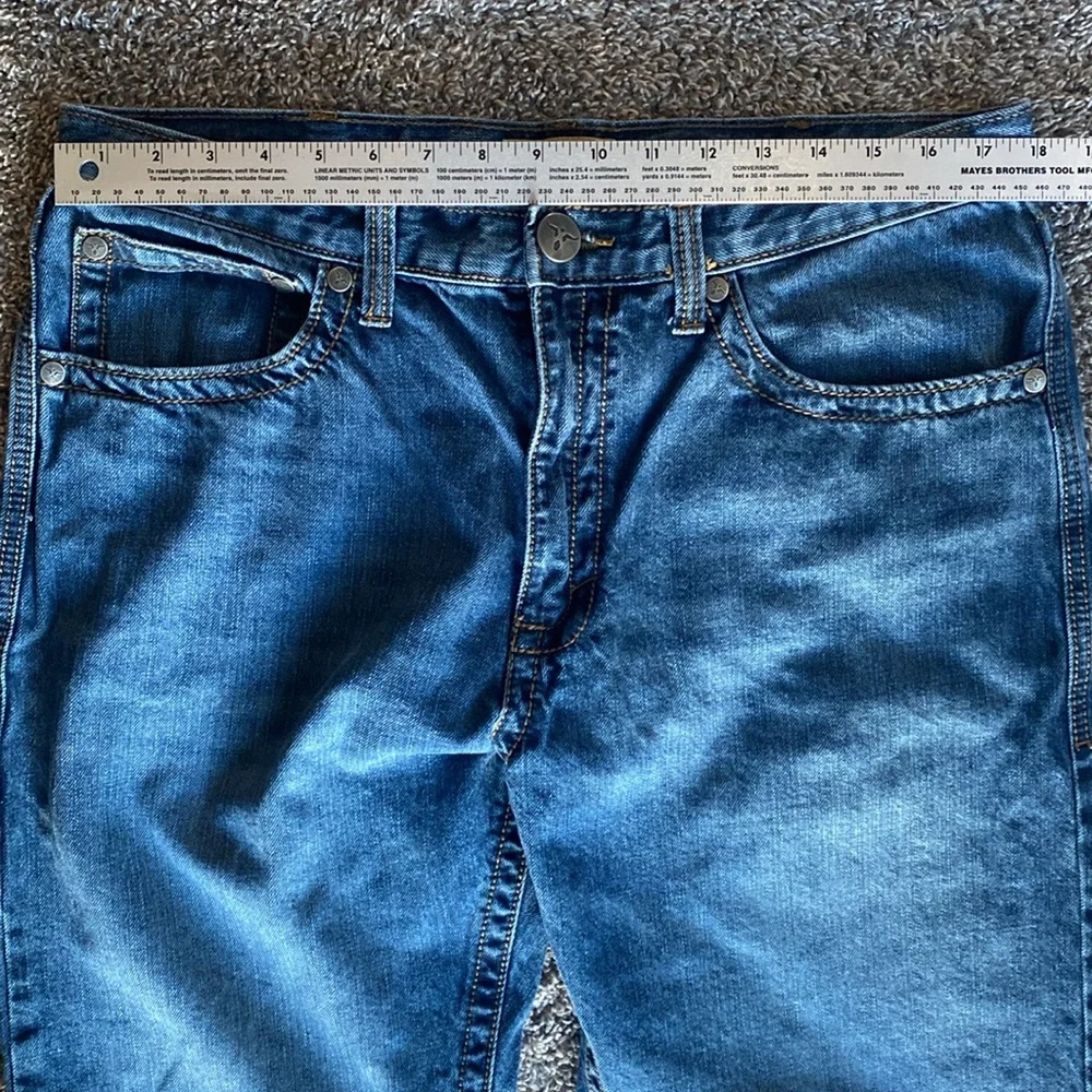 Wrangler 20X Style 33 Extra Relaxed Blue 100% Cotton Denim Jeans, Men’s 36x30